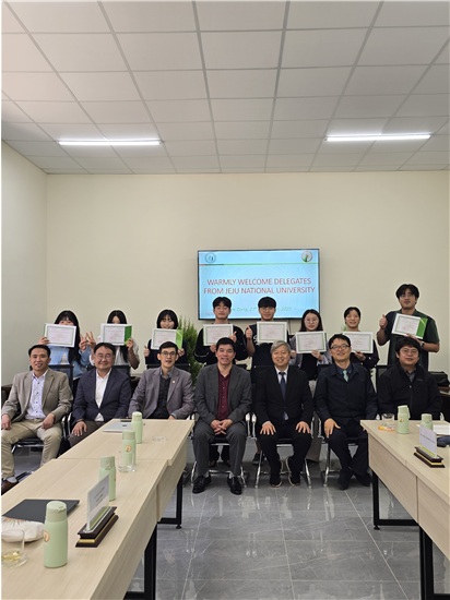 제주대학교 RISE사업단, 한국-베트남 기후변화 디지털육종  PBL 교육 프로그램 성료