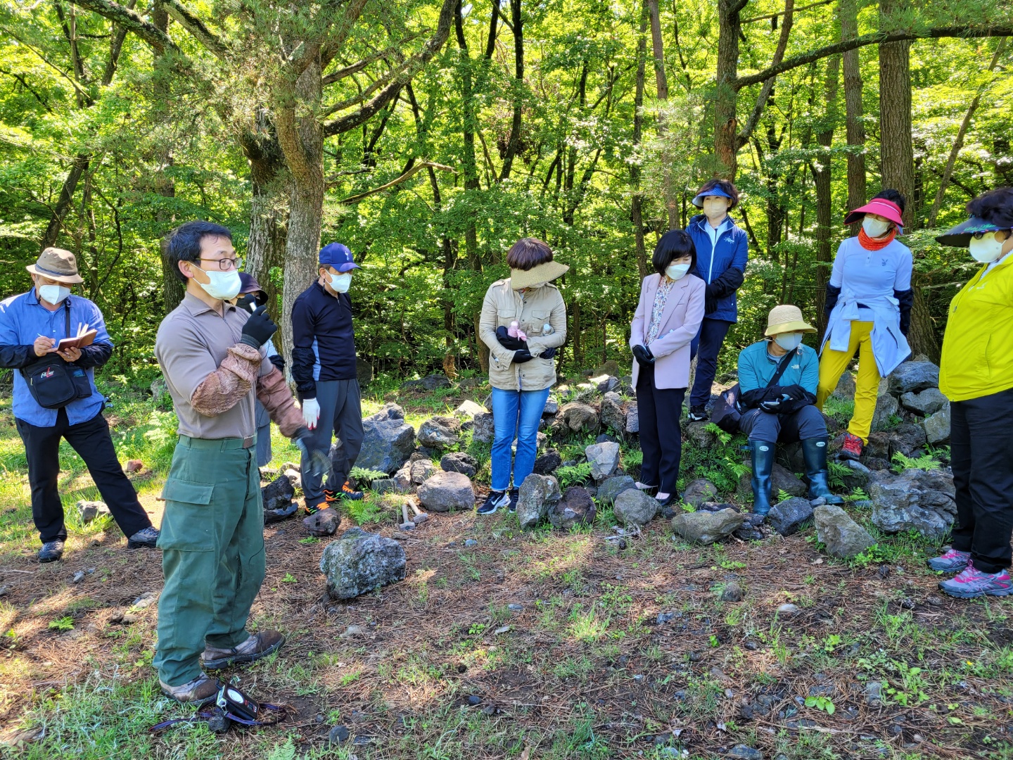2021 역사문화박물관대학 5강_ 돌담쌓기 체험