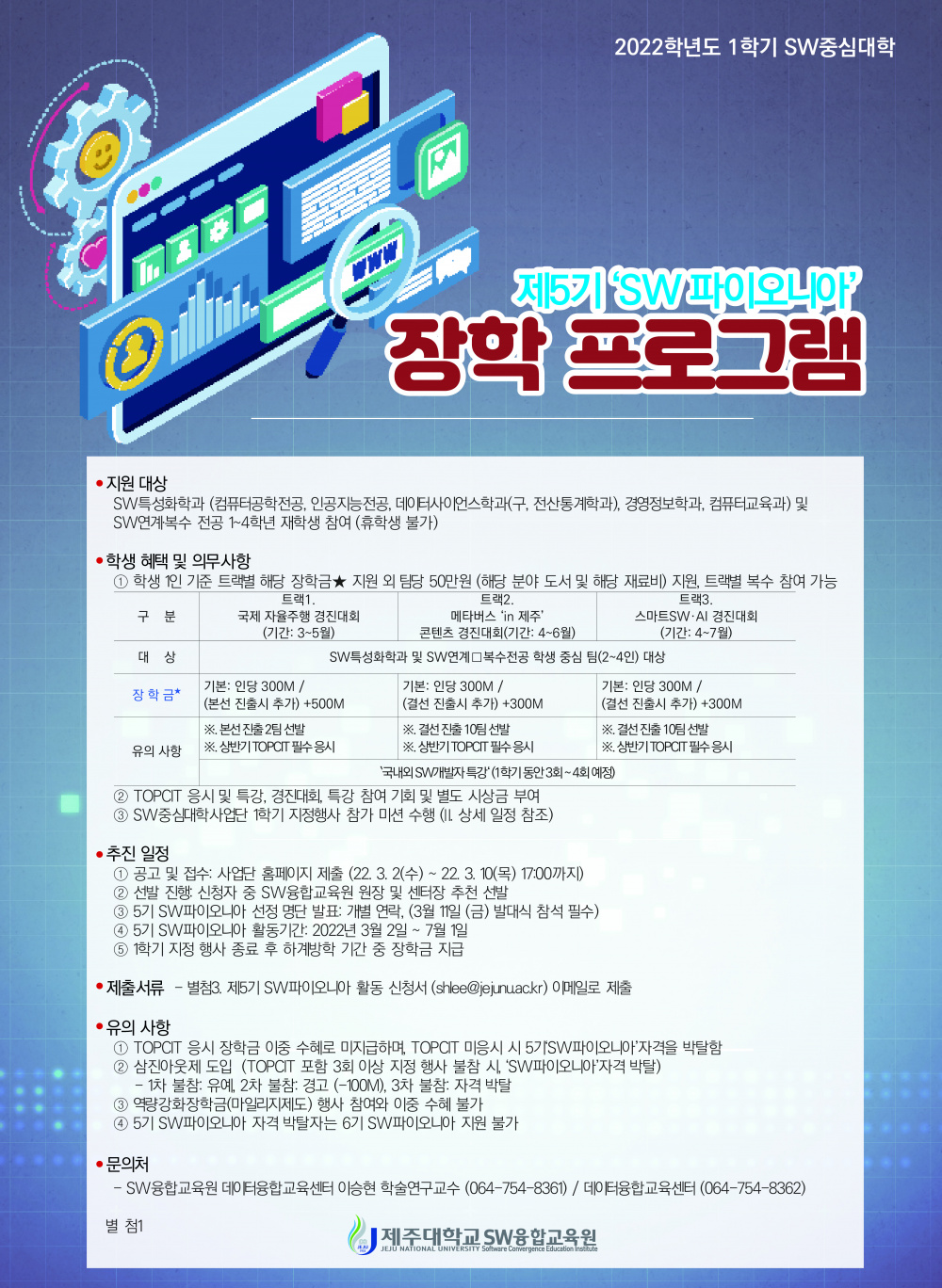 [SW융합교육원] 5기 SW파이오니아 프로그램 모집 안내