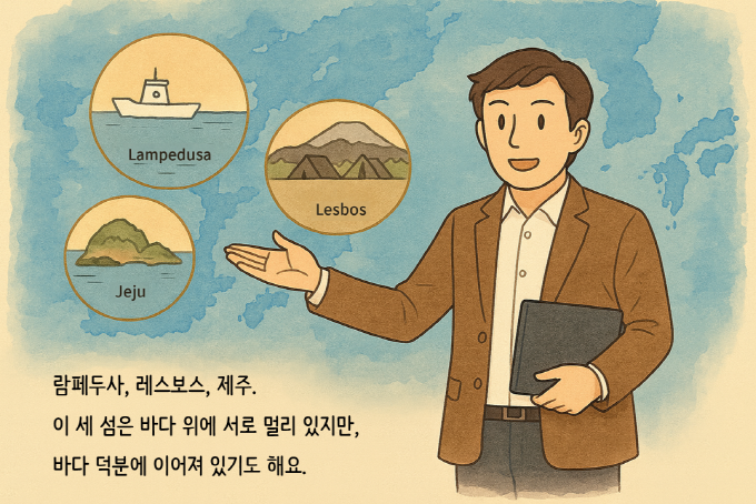 [쿰다 웹툰] 섬의 환대와 경계