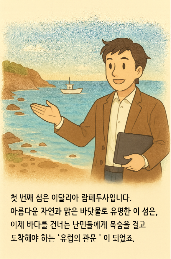 [쿰다 웹툰] 섬의 환대와 경계