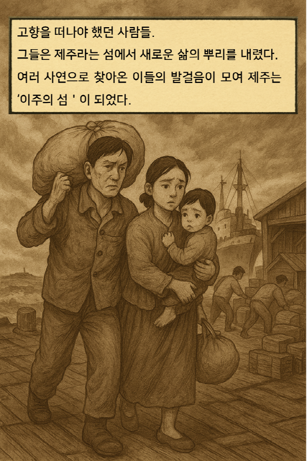 [쿰다 웹툰] 이주의 섬, 제주의 오늘을 나누는 여정